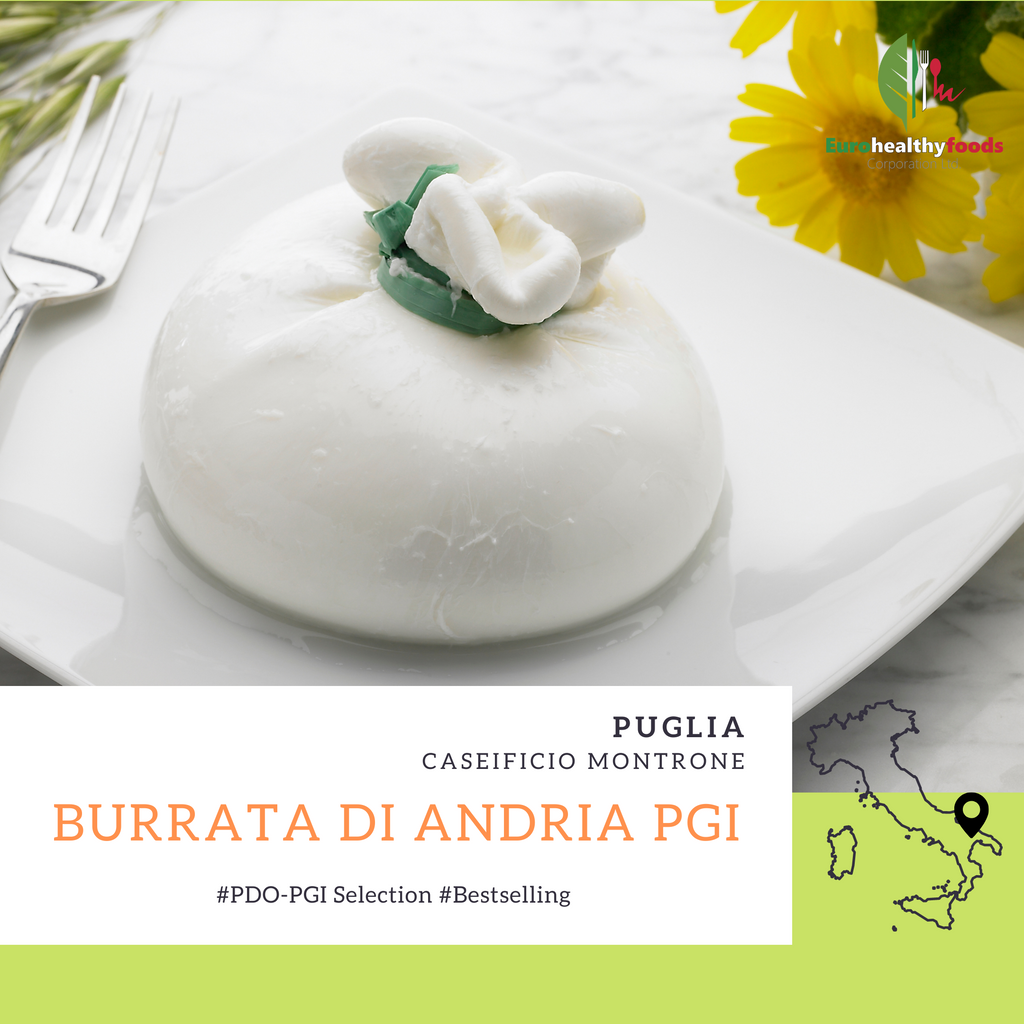 Burrata di Andria PGI - An icon of Italian food in Hong Kong