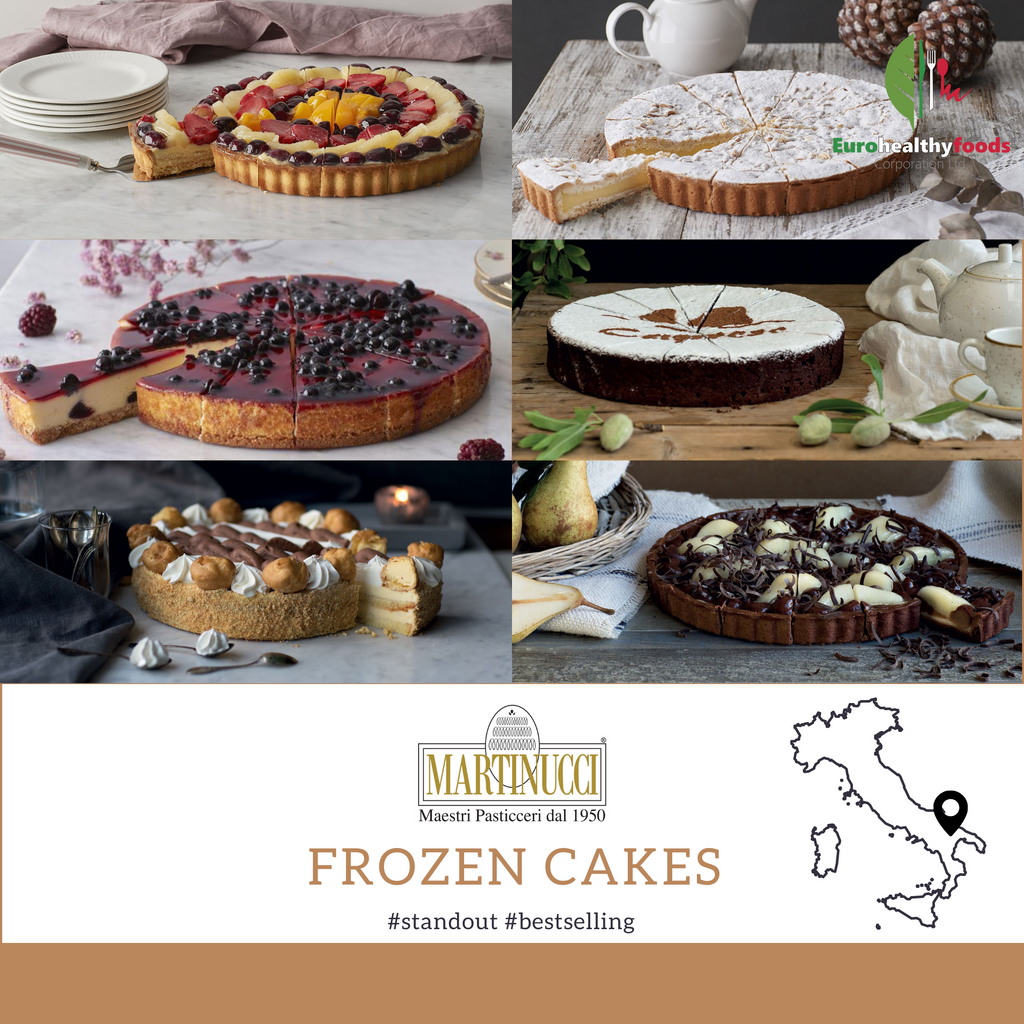Martinucci's frozen cakes: our dessert selection's trump card