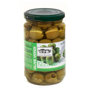 Pitted green olives 300g
