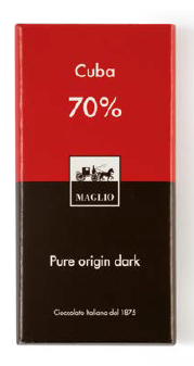Cuba 70% - Cocoa pure origin dark bar