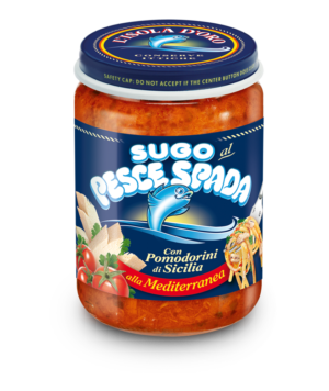 Swordfish sauce with cherry-tomatoes in jar 130g