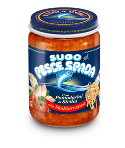 Swordfish sauce with cherry-tomatoes in jar 130g