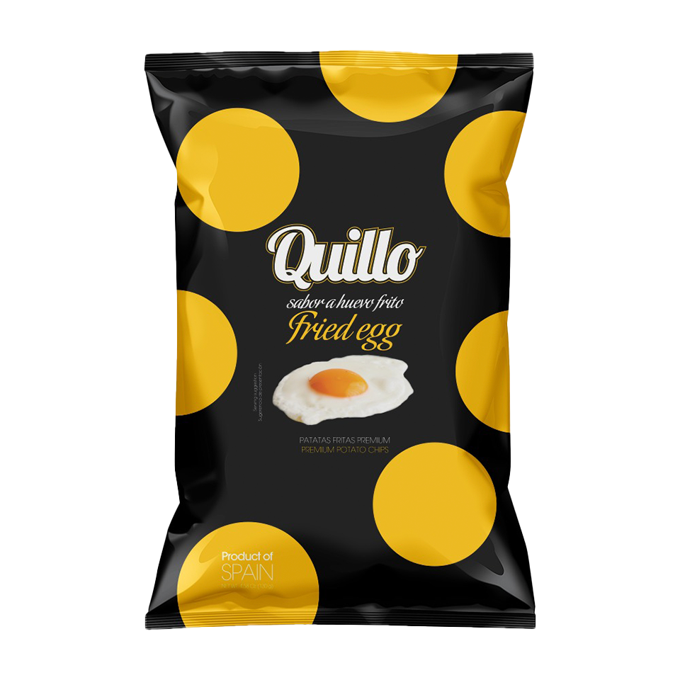 Chips with fried eggs flavour 130g